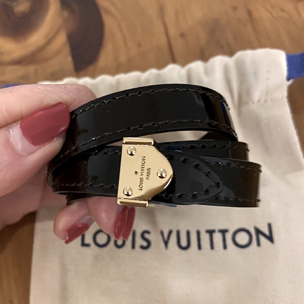 Louis Vuitton Leather Bracelet